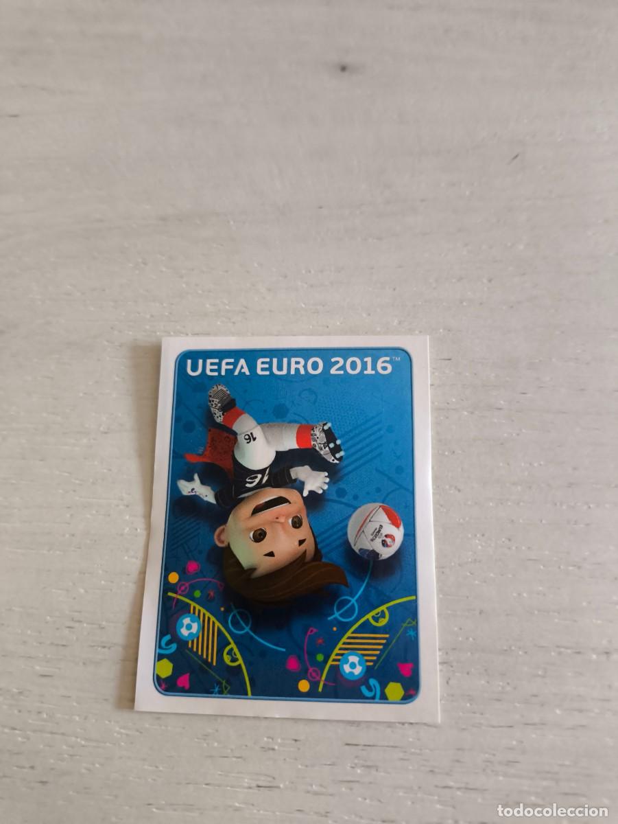 Cromos de F&uacute;tbol: 3 Official Mascota SIN PEGAR PANINI EUROCOPA EURO FRANCIA 2016 NO LIGA ESTE