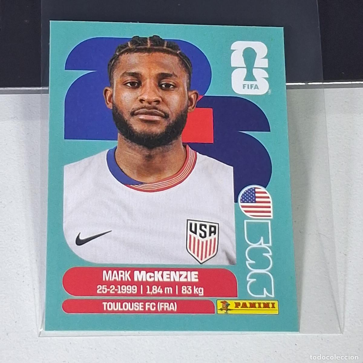 Cromos de F&uacute;tbol: A39 USA5 MARK MCKENZIE 5 ESTADOS UNIDOS USA MUNDIAL FIFA WORLD CUP 2026 STICKER PANINI