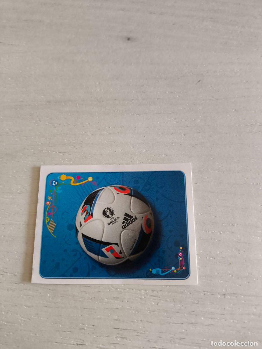 Cromos de F&uacute;tbol: 7 Official Match Ball SIN PEGAR PANINI EUROCOPA EURO FRANCIA 2016 NO LIGA ESTE