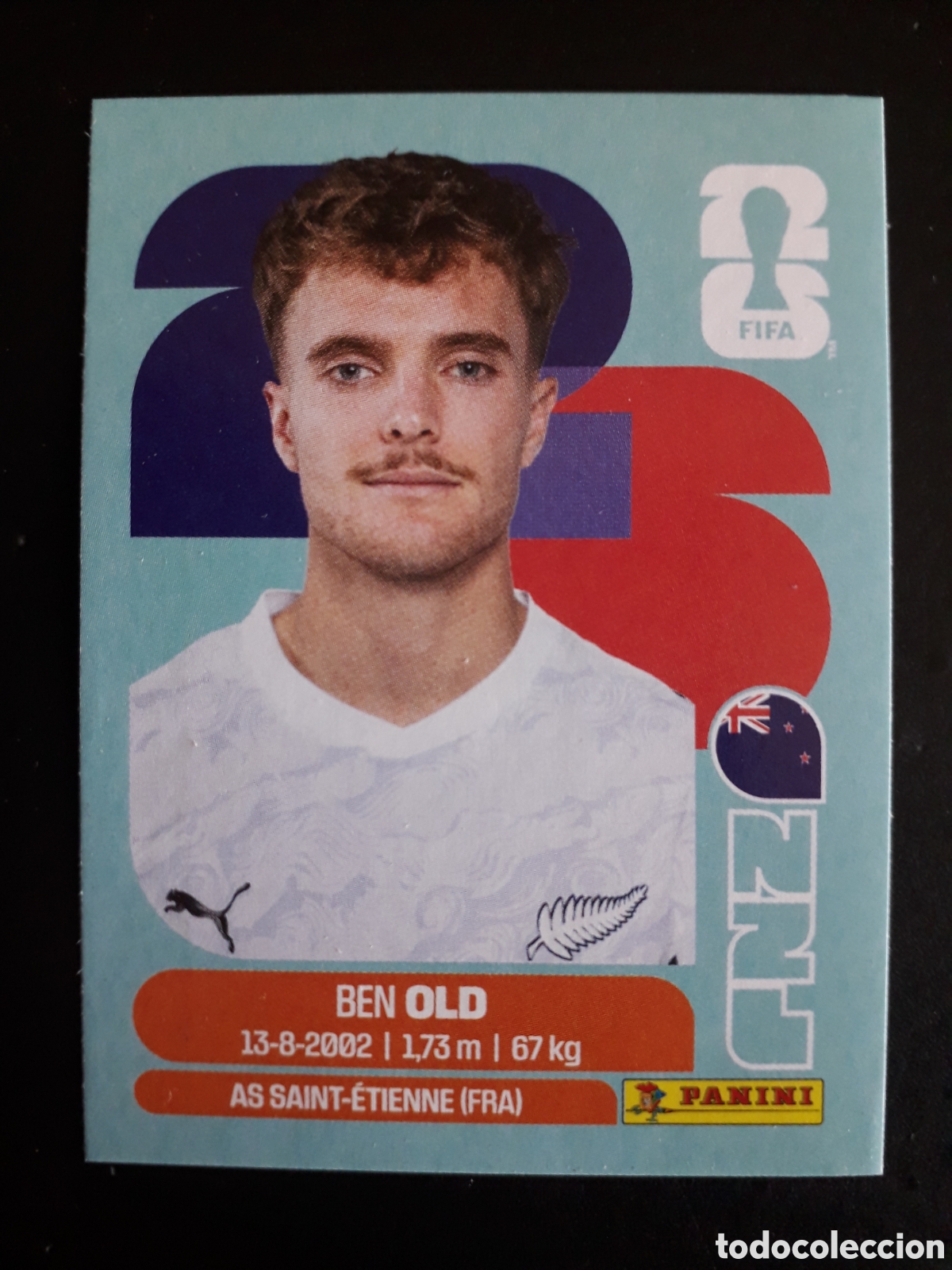 Cromos de F&uacute;tbol: OLD NUEVA ZELANDA NZL 16 MUNDIAL F&Uacute;TBOL 2026 FIFA WORLD CUP PANINI SIN PEGAR PEDIDO M&Iacute;NIMO 3&euro;