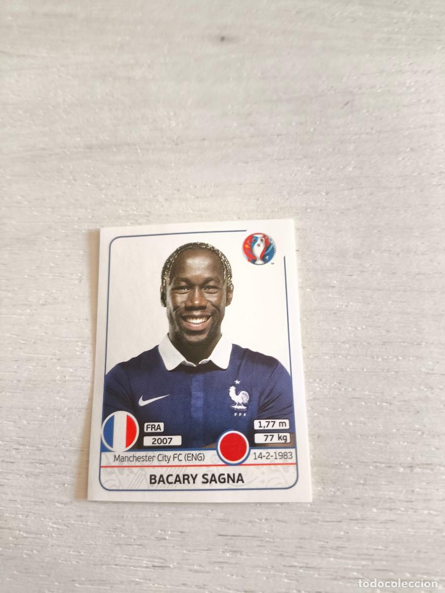 Cromos de F&uacute;tbol: 19 Bacary Sagna FRANCIA SIN PEGAR PANINI EUROCOPA EURO FRANCIA 2016 NO LIGA ESTE
