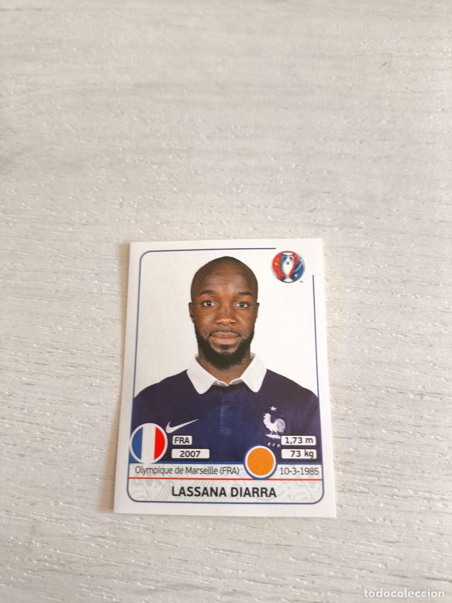 Cromos de F&uacute;tbol: 26 Lassana Diarra FRANCIA SIN PEGAR PANINI EUROCOPA EURO FRANCIA 2016 NO LIGA ESTE