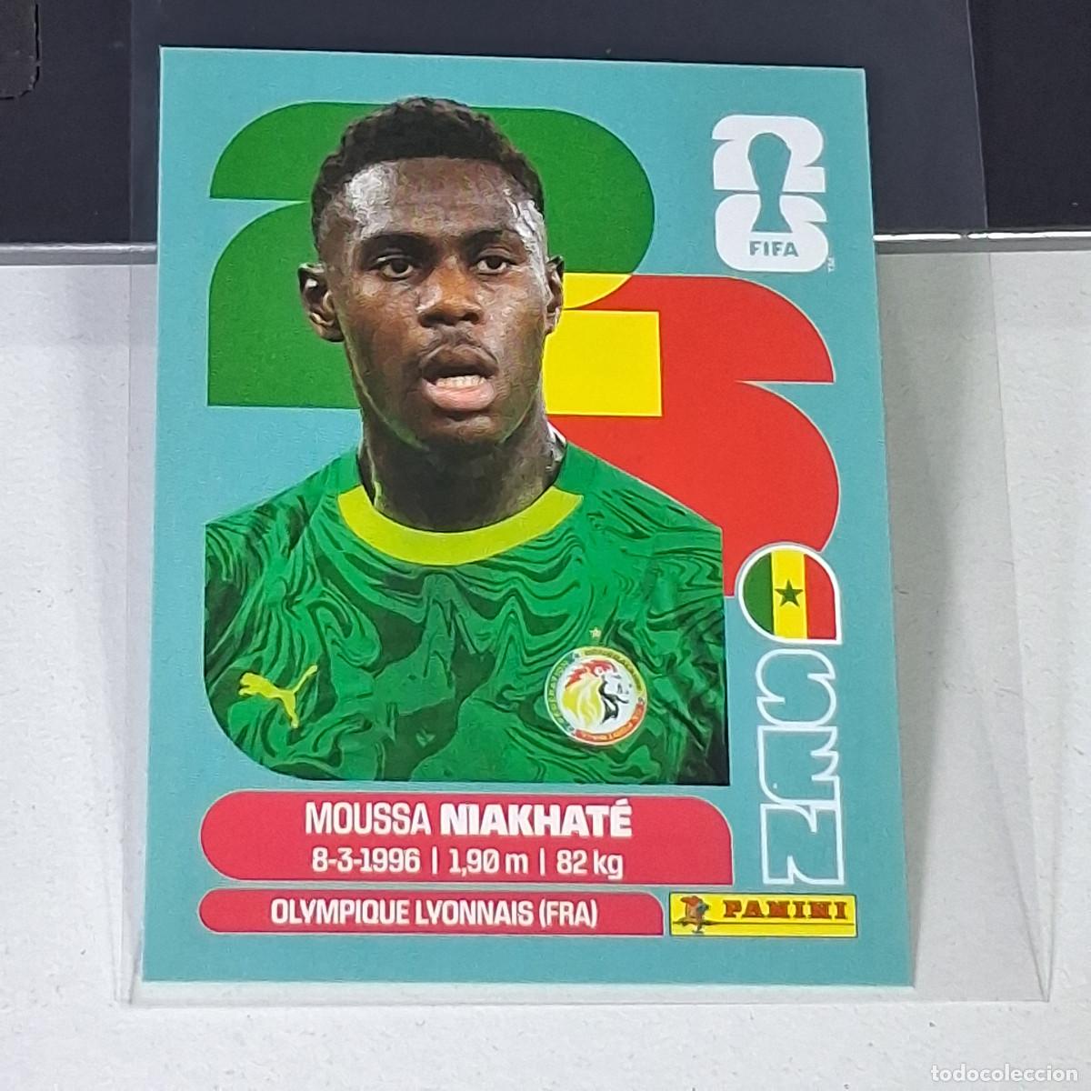 Football Stickers: A39 SEN4 MOUSSA NIAKHAT&Eacute; 4 SENEGAL SEN MUNDIAL FIFA WORLD CUP 2026 STICKER PANINI