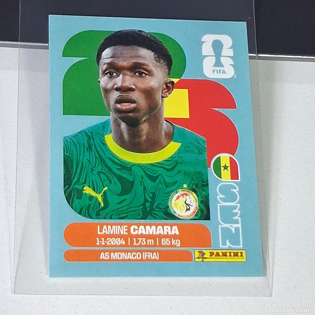 Cromos de F&uacute;tbol: A39 SEN14 LAMINE CAMARA 14 SENEGAL SENEGAL SEN MUNDIAL FIFA WORLD CUP 2026 STICKER PANINI