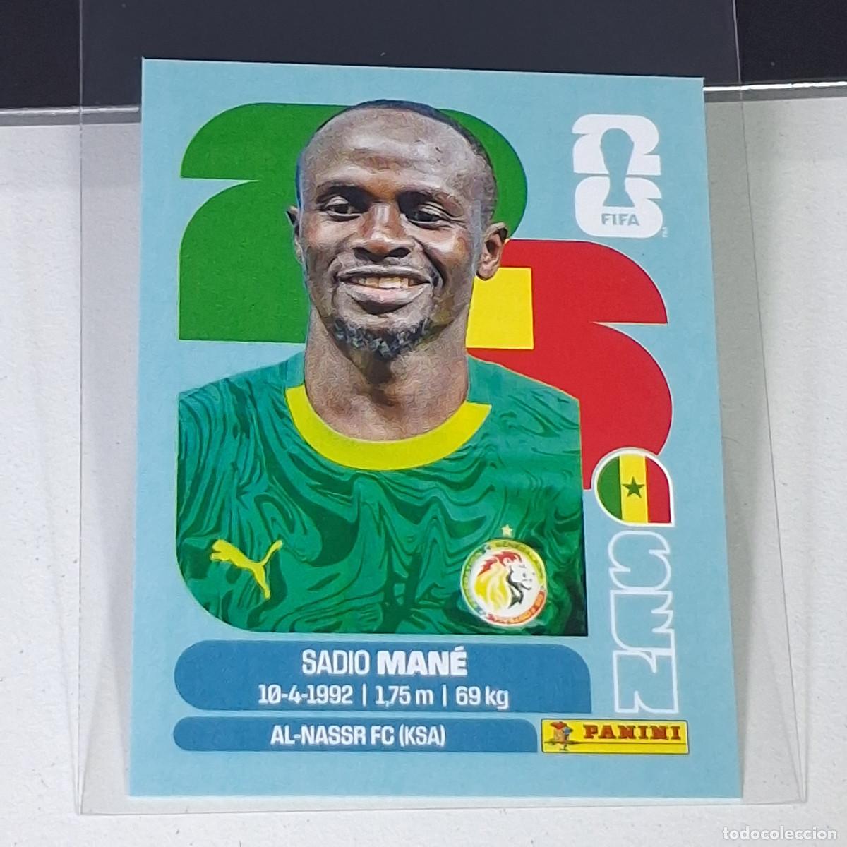Fu&szlig;ball-Sticker: A39 SEN15 SADIO MAN&Eacute; 15 SENEGAL SENEGAL SEN MUNDIAL FIFA WORLD CUP 2026 STICKER PANINI