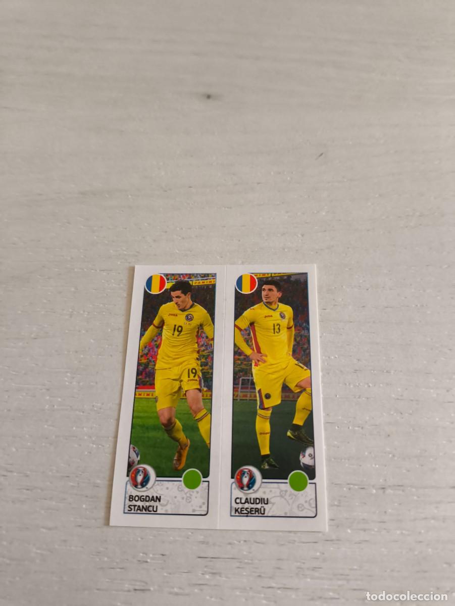Fu&szlig;ball-Sticker: 48 Bogdan Stancu / Claudiu Keser&uuml; RUMANIA PANINI EUROCOPA EURO FRANCIA 2016 NO LIGA ESTE