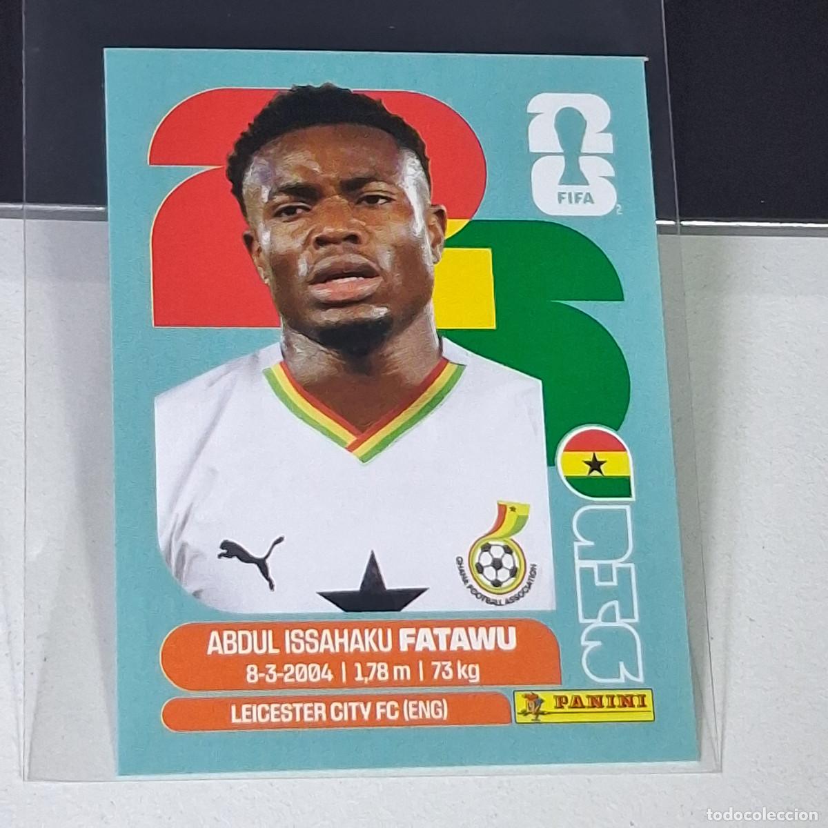 Fu&szlig;ball-Sticker: A39 GHA9 ABDUL FATAWU ISSAHAKU 9 GHANA GHA MUNDIAL FIFA WORLD CUP 2026 STICKER PANINI