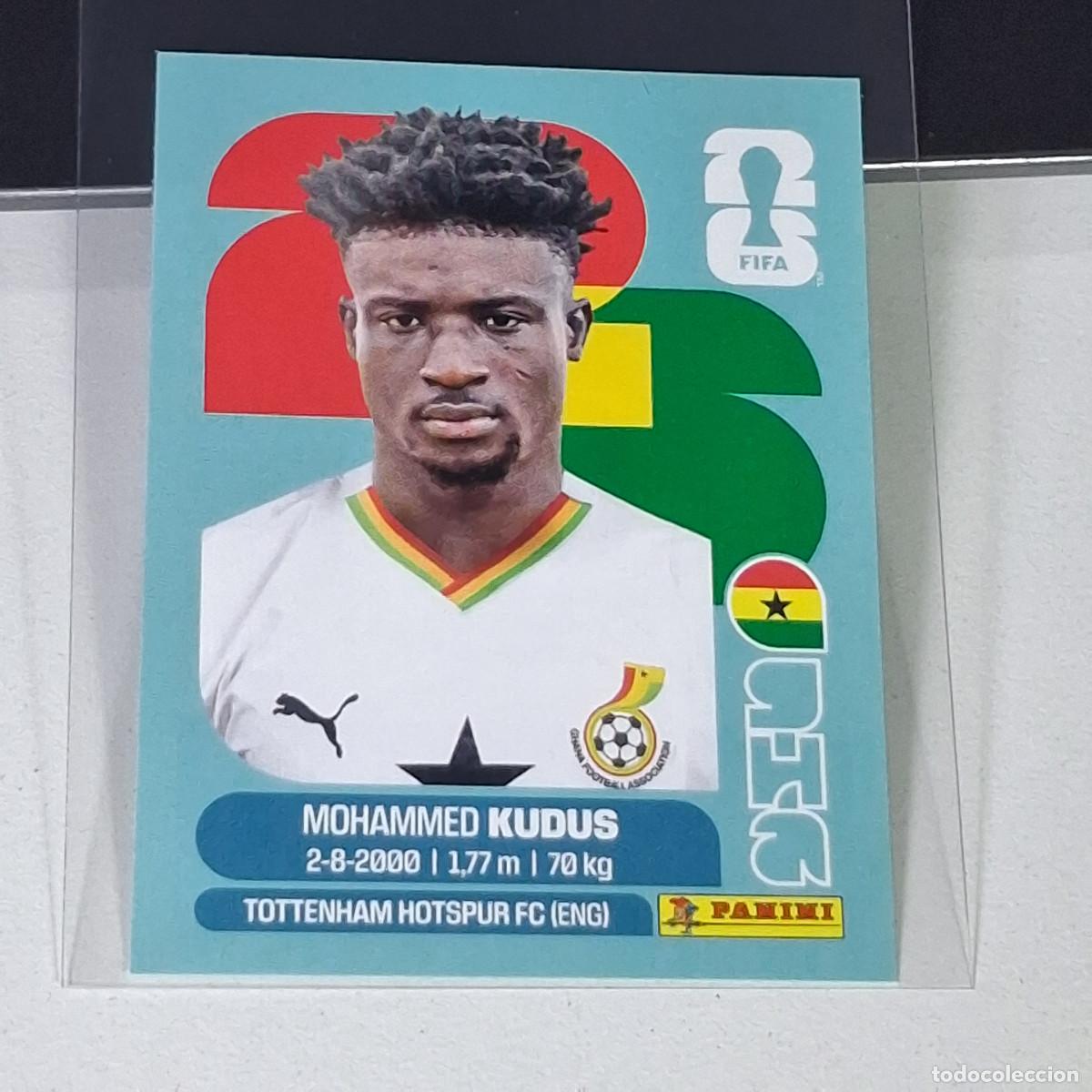 Fu&szlig;ball-Sticker: A39 GHA14 MOHAMMED KUDUS 14 GHANA GHA MUNDIAL FIFA WORLD CUP 2026 STICKER PANINI