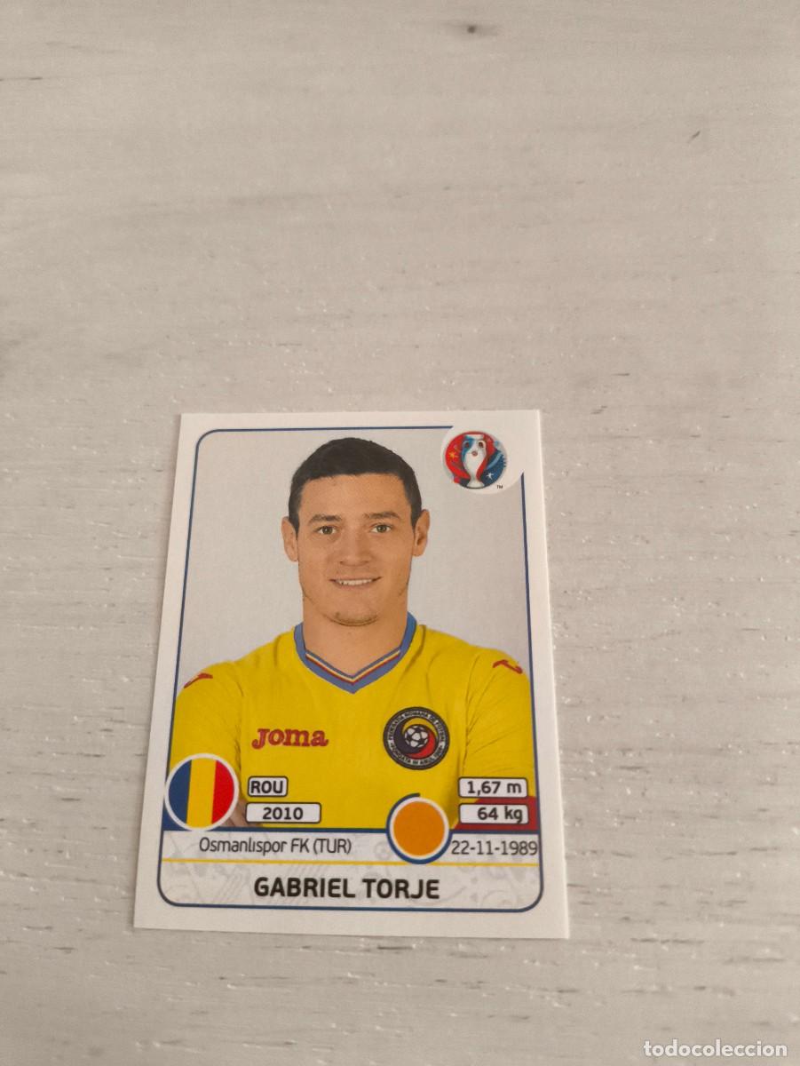 Fu&szlig;ball-Sticker: 63 Gabriel Torje RUMANIA PANINI EUROCOPA EURO FRANCIA 2016 NO LIGA ESTE