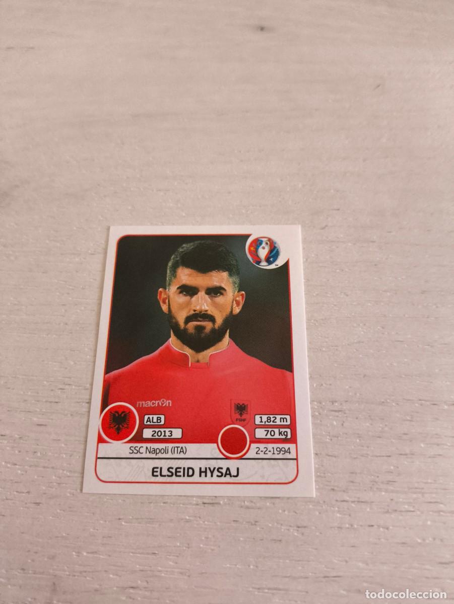 Cromos de F&uacute;tbol: 71 Elseid Hysaj ALBANIA PANINI EUROCOPA EURO FRANCIA 2016 NO LIGA ESTE