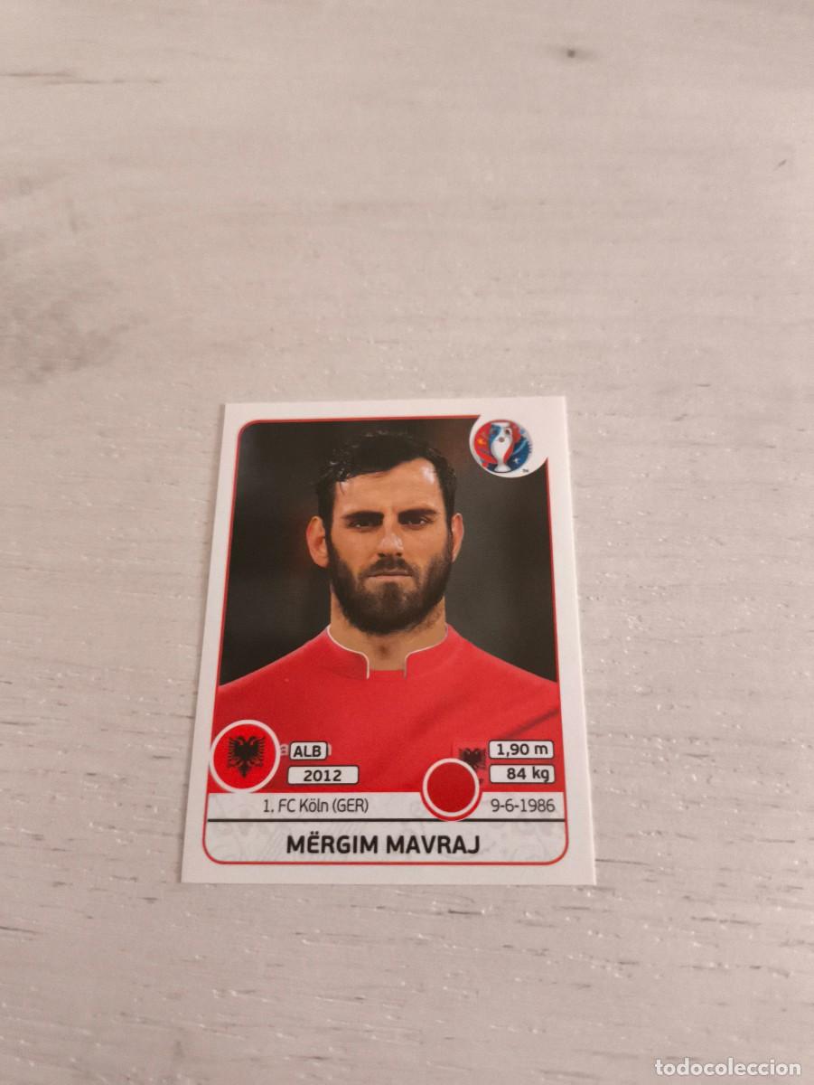 Cromos de F&uacute;tbol: 72 M&euml;rgim Mavraj ALBANIA PANINI EUROCOPA EURO FRANCIA 2016 NO LIGA ESTE
