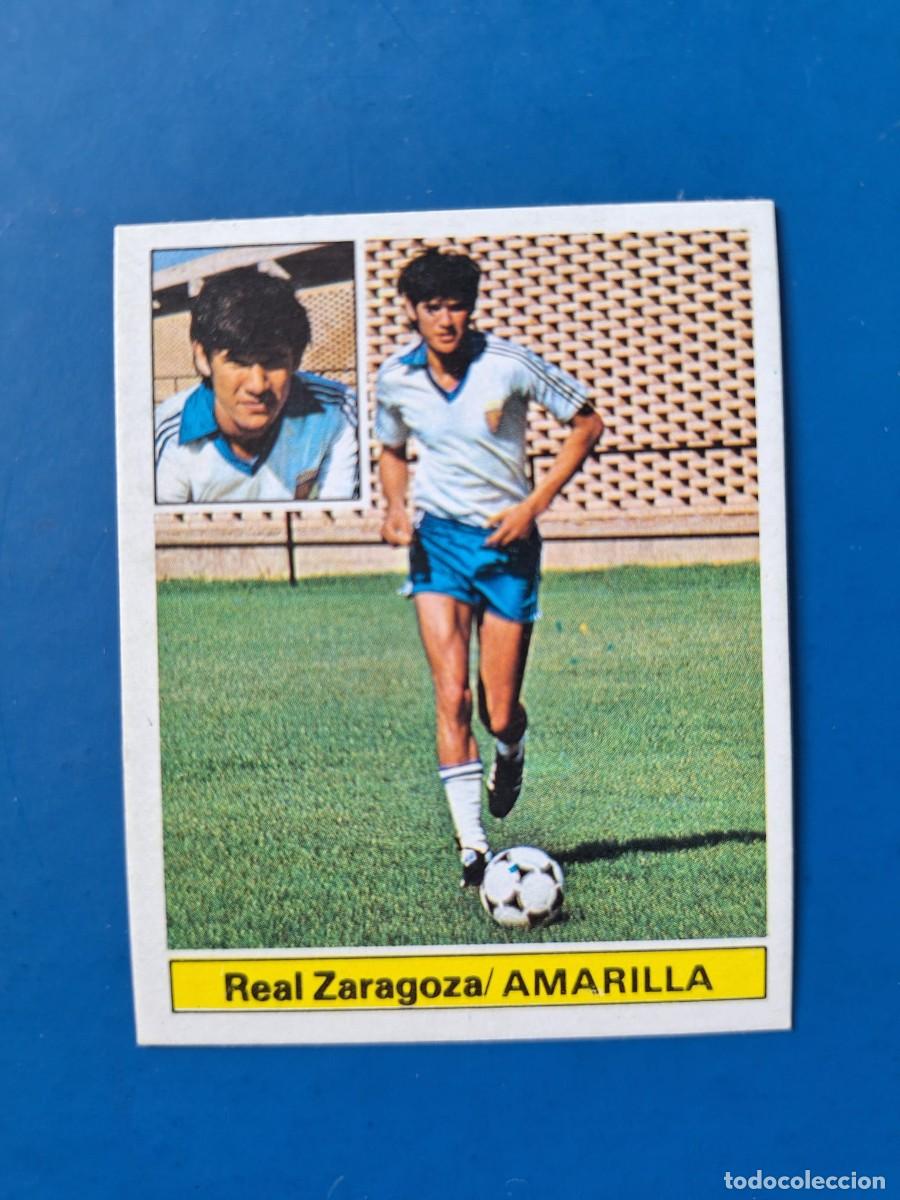 Cromos de Futebol: Este 81 82 1981 1982 Amarilla Real Zaragoza Coloca