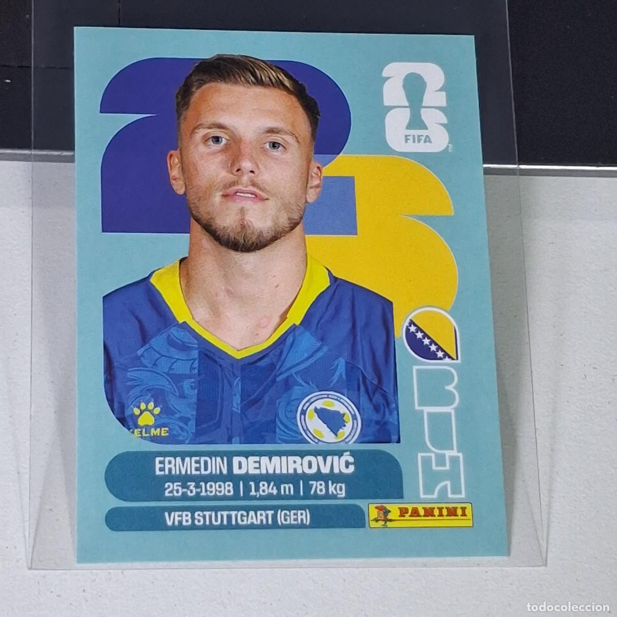 Cartes &agrave; collectionner de Football: A39 BIH17 ERMEDIN DEMIROVIĆ 17 BOSNIA HERZEGOVINA BIH MUNDIAL FIFA WORLD CUP 2026 STICKER PANINI