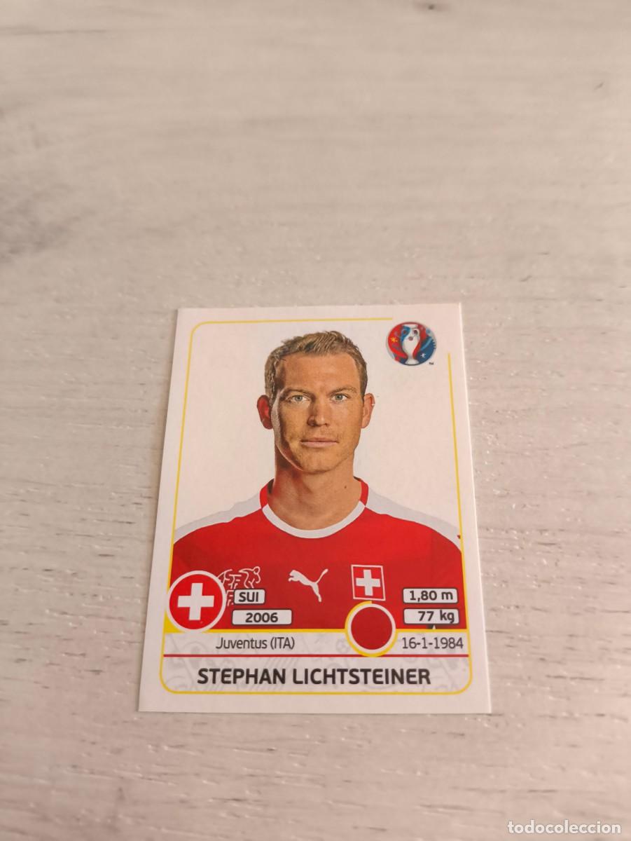 Cromos de F&uacute;tbol: 103 Stephan Lichtsteiner SUIZA PANINI EUROCOPA EURO FRANCIA 2016 NO LIGA ESTE