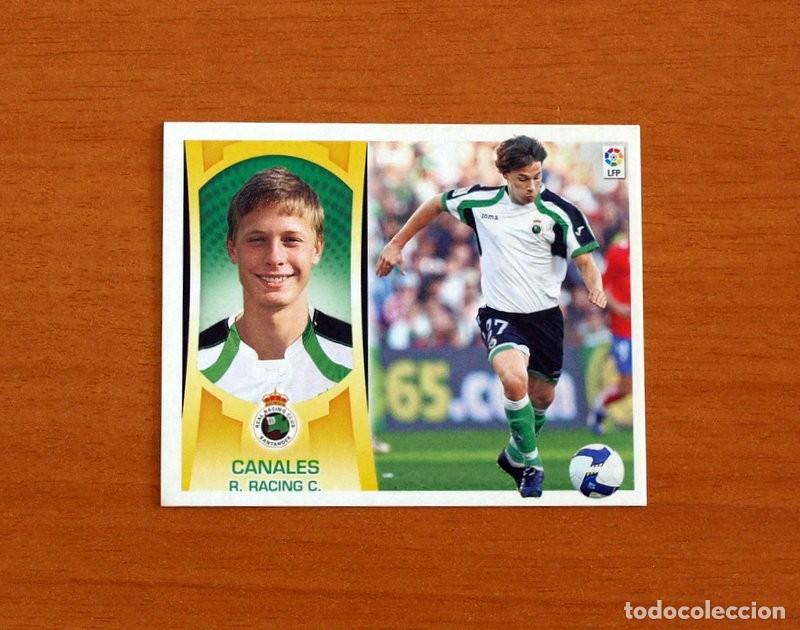 Cartes &agrave; collectionner de Football: Racing de Santander - Canales N&ordm; 8 B - Liga 2009-2010, 09-10 - Ediciones Este - Nunca Pegado