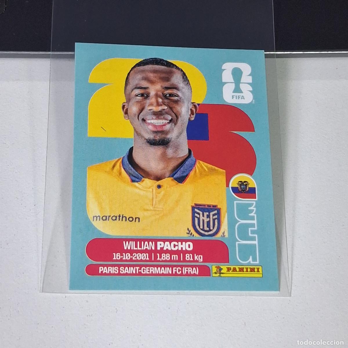 Fu&szlig;ball-Sticker: A40 ECU6 WILLIAN PACHO 6 ECUADOR ECU MUNDIAL FIFA WORLD CUP 2026 STICKER PANINI