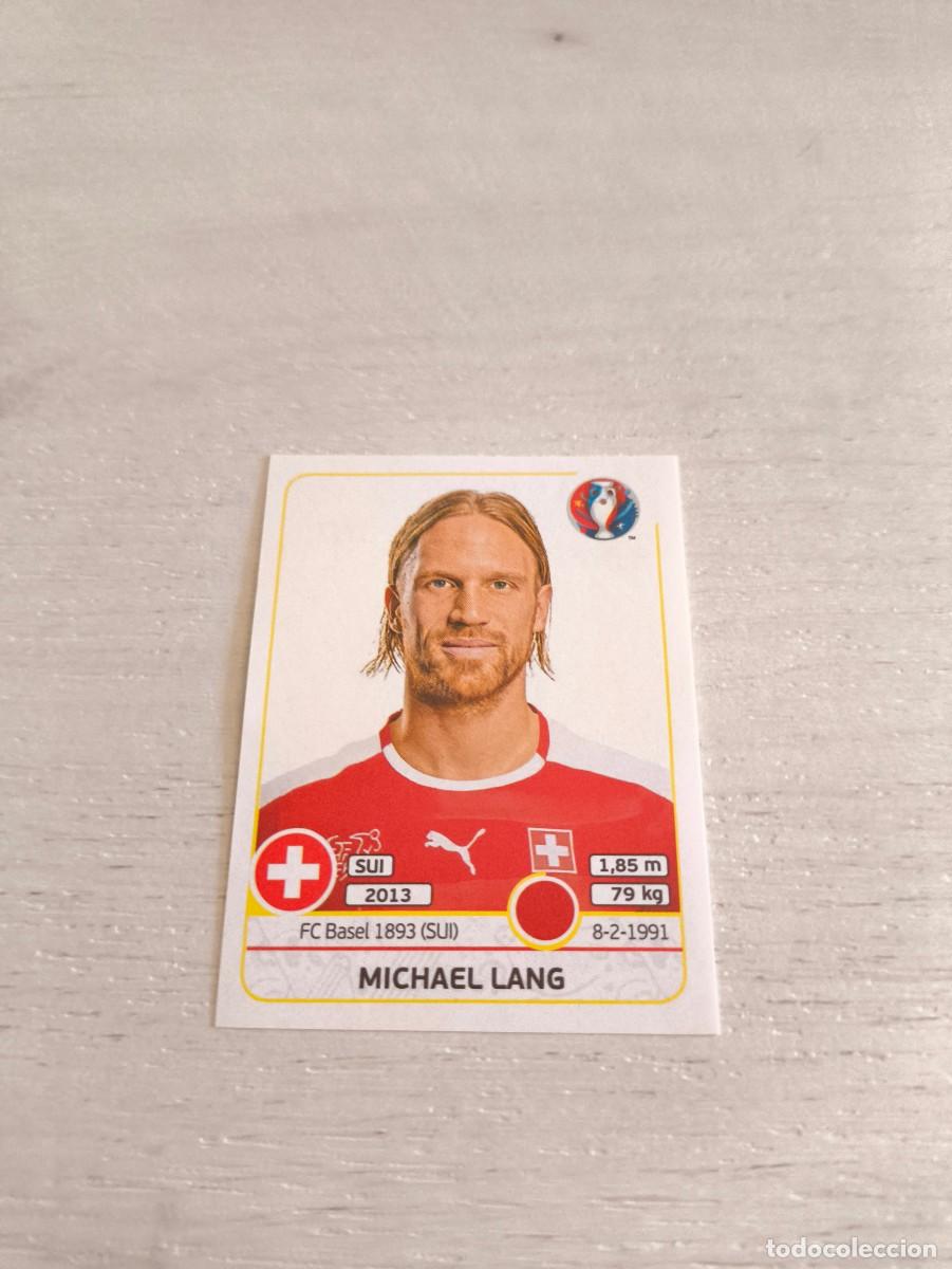 Fu&szlig;ball-Sticker: 107 Michael Lang SUIZA PANINI EUROCOPA EURO FRANCIA 2016 NO LIGA ESTE