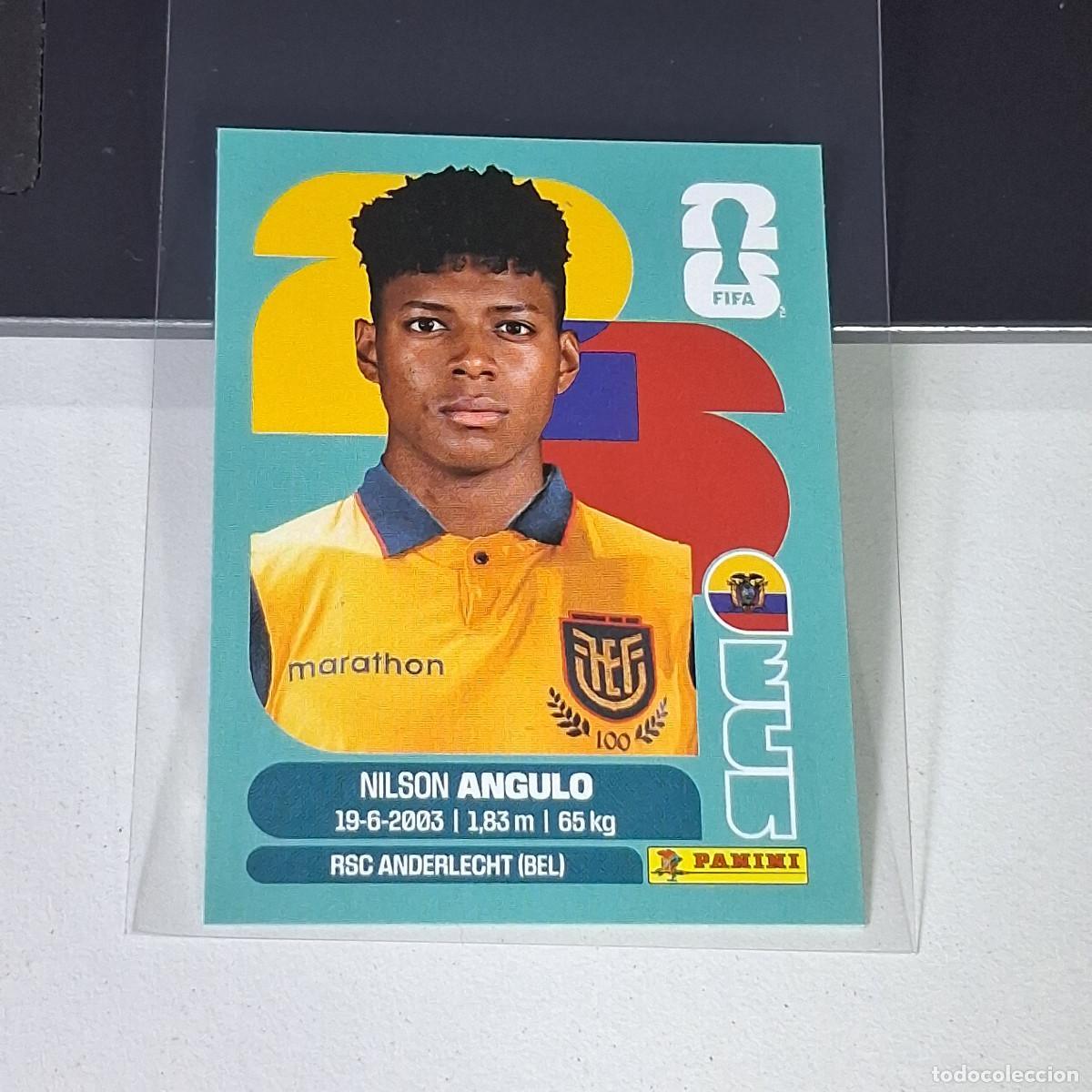 Fu&szlig;ball-Sticker: A40 ECU 17 ECU17 NILSON ANGULO ECUADOR ECU MUNDIAL FIFA WORLD CUP 2026 STICKER PANINI