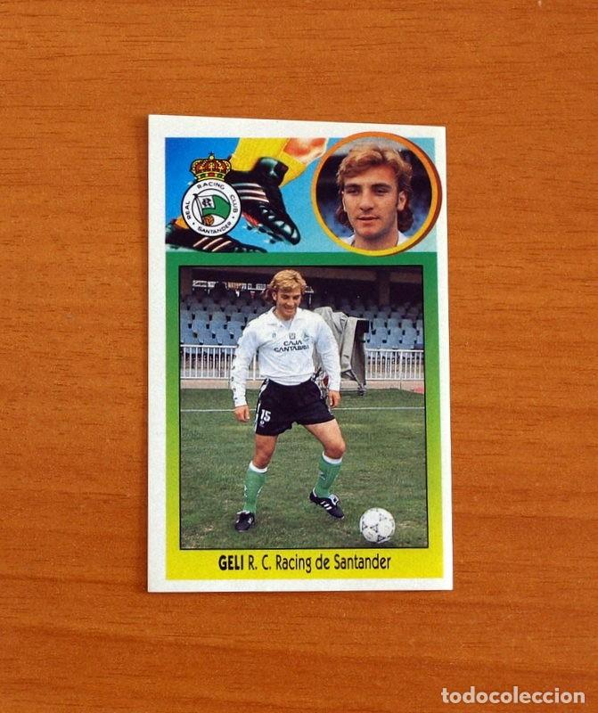 Fu&szlig;ball-Sticker: Racing de Santander - Geli - Ediciones Este Liga 1993-1994, 93-94 - Adhesivo, Nunca Pegado