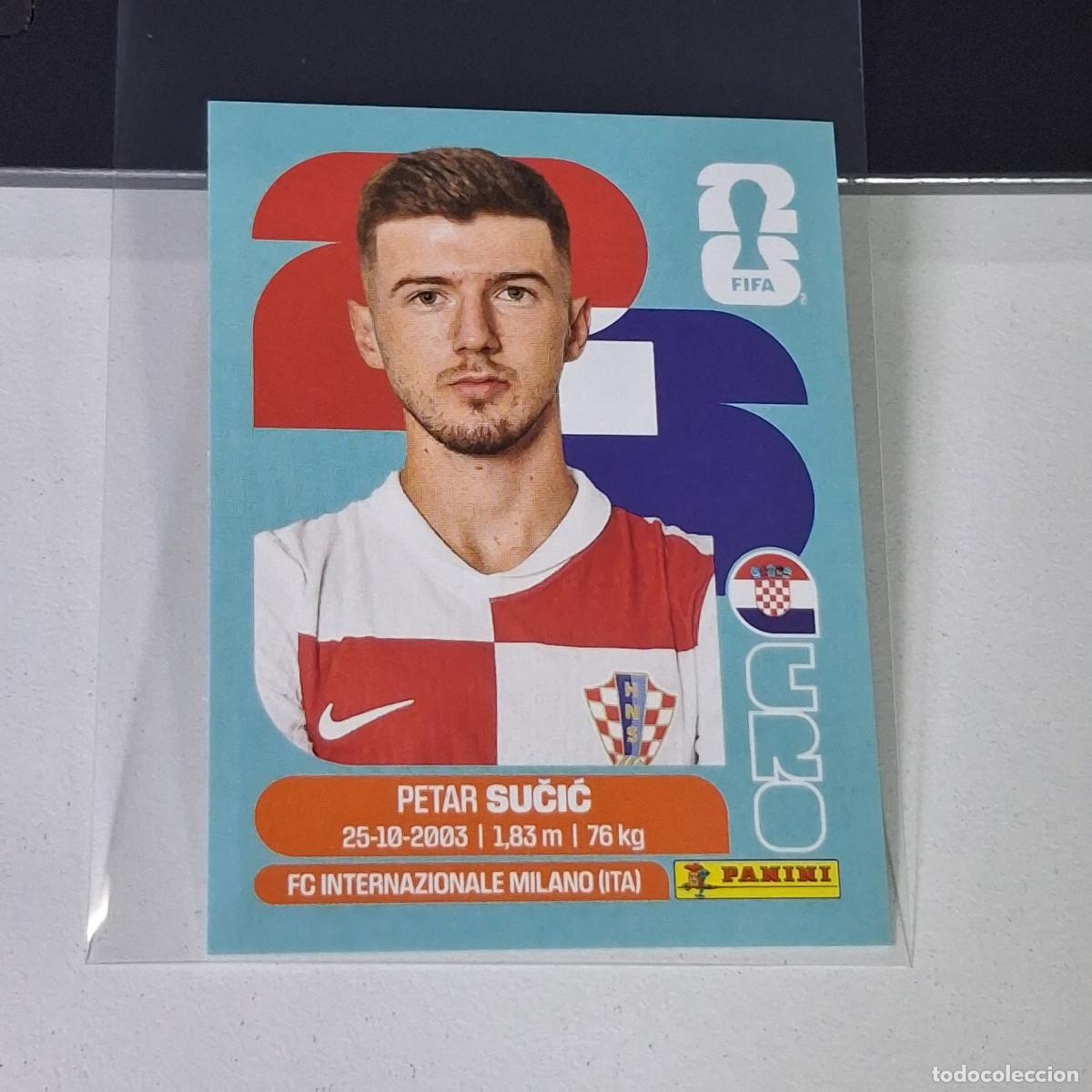 Fu&szlig;ball-Sticker: A40 CRO15 PETAR SUČIĆ 15 CROATIA CROACIA CRO MUNDIAL FIFA WORLD CUP 2026 STICKER PANINI