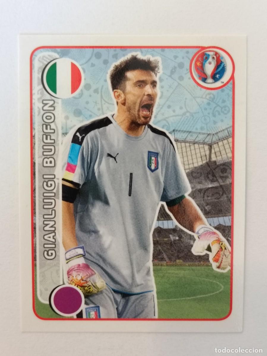 Cromos de F&uacute;tbol: #491 GIANLUIGI BUFFON (ITALIA) EURO FRANCIA 2016 PANINI