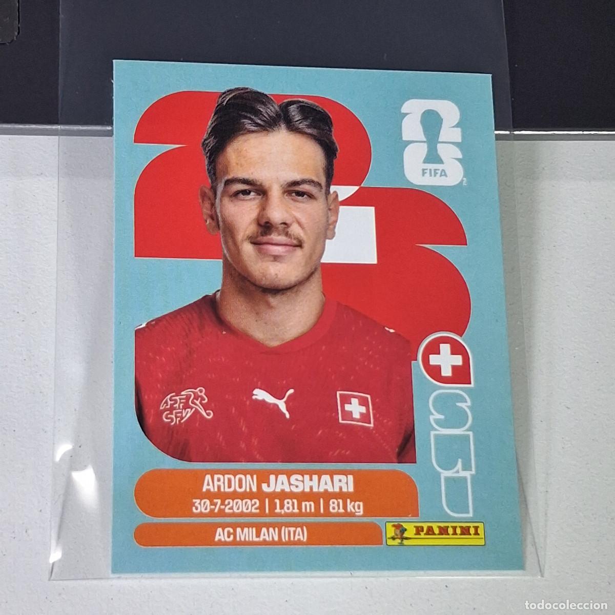 Cromos de F&uacute;tbol: A40 SUI14 ARDON JASHARI 14 SUIZA SUI SWITZERLAND MUNDIAL FIFA WORLD CUP 2026 STICKER PANINI