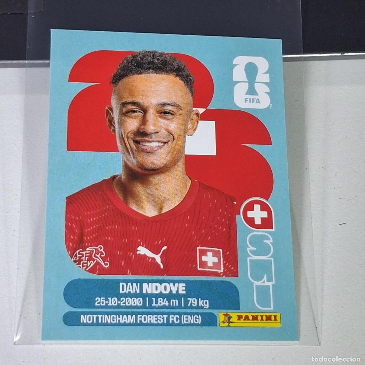Cromos de F&uacute;tbol: A40 SUI19 SUI 19 DAN NDOYE SUIZA SUI SWITZERLAND MUNDIAL FIFA WORLD CUP 2026 STICKER PANINI