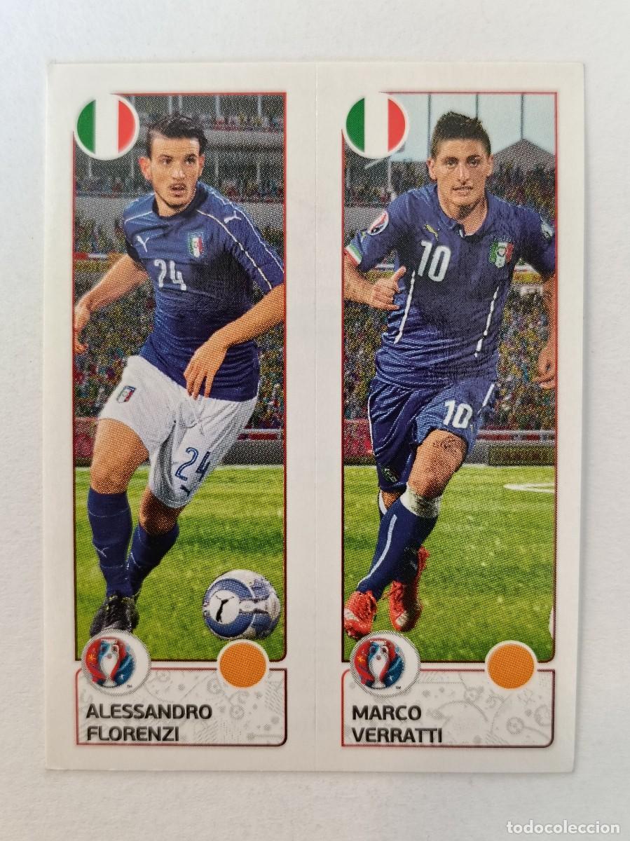 Cromos de F&uacute;tbol: #494 FLORENZI-VERRATTI (ITALIA) EURO FRANCIA 2016 PANINI