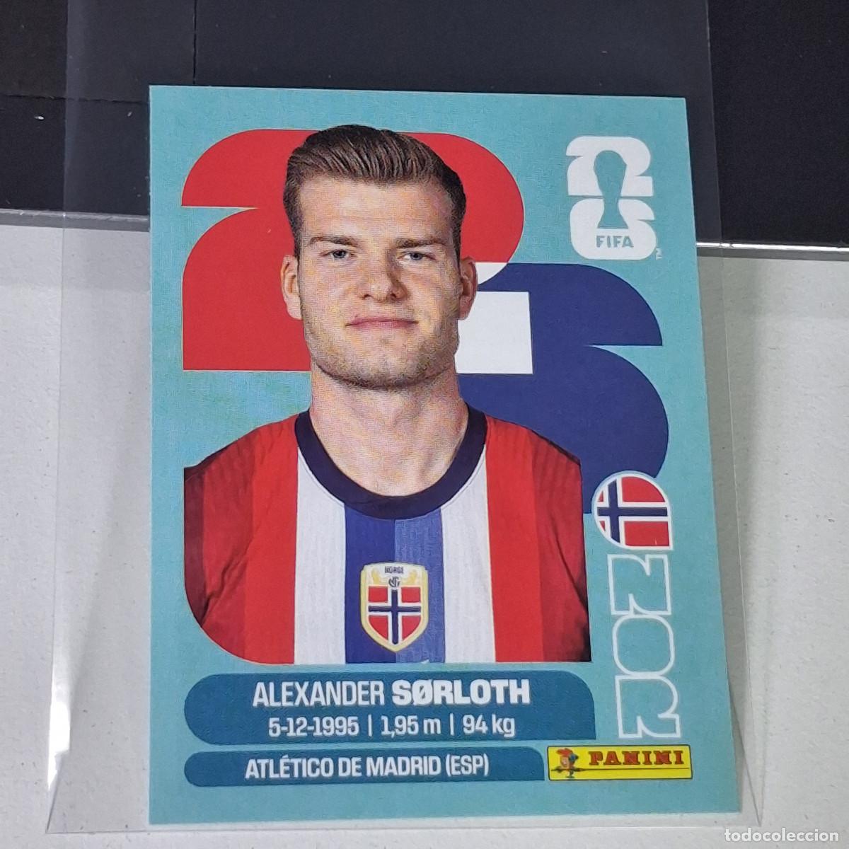 Cromos de F&uacute;tbol: A40NOR 16 NOR16 ALEXANDER S&Oslash;RLOTH NORUEGA NORWAY NOR MUNDIAL FIFA WORLD CUP 2026 STICKER PANINI