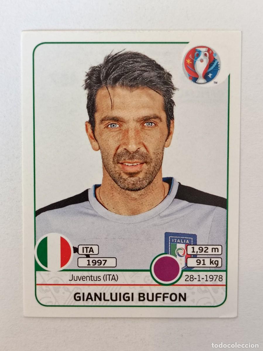Cromos de F&uacute;tbol: #497 GIANLUIGI BUFFON (ITALIA) EURO FRANCIA 2016 PANINI