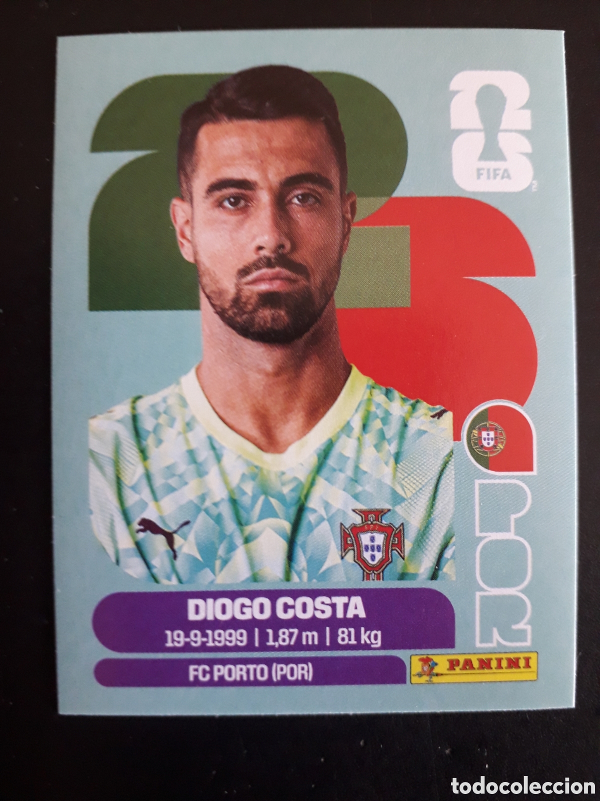Cromos de Futebol: DIOGO COSTA PORTUGAL POR 2 MUNDIAL F&Uacute;TBOL 2026 FIFA WORLD CUP PANINI SIN PEGAR PEDIDO M&Iacute;NIMO 3&euro;