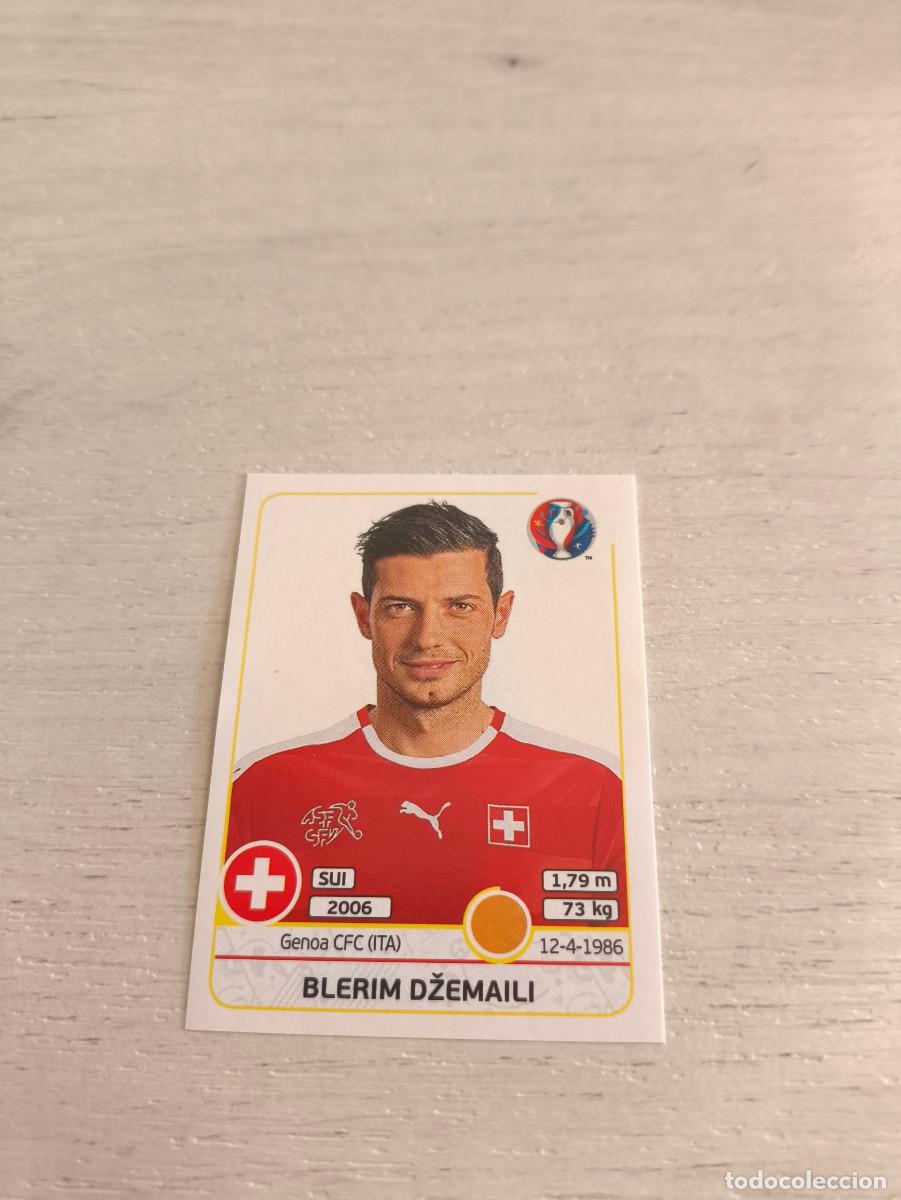 Cromos de Futebol: 113 Blerim Džemaili SUIZA PANINI EUROCOPA EURO FRANCIA 2016 NO LIGA ESTE