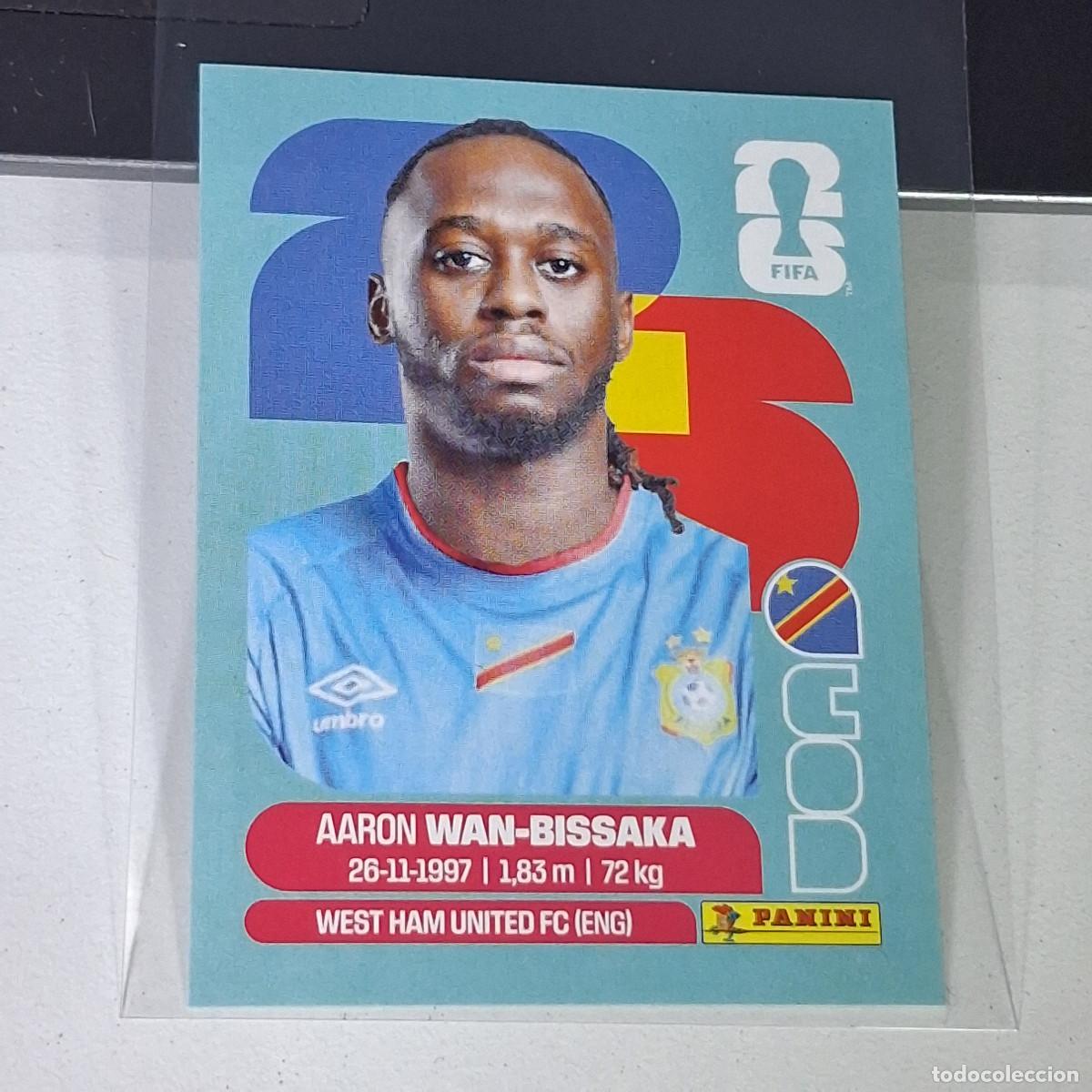Cromos de F&uacute;tbol: A40 COD3 AARON WAN-BISSAKA 3 CONGO COD MUNDIAL FIFA WORLD CUP 2026 STICKER PANINI
