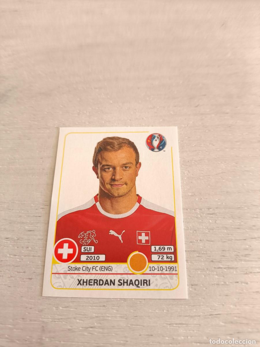 Cromos de F&uacute;tbol: 116 Xherdan Shaqiri SUIZA PANINI EUROCOPA EURO FRANCIA 2016 NO LIGA ESTE