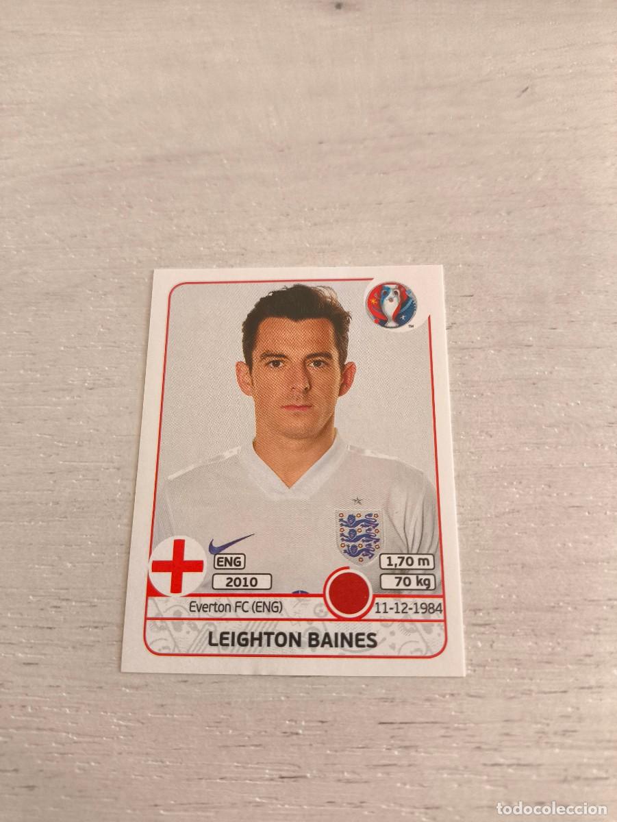 Cromos de F&uacute;tbol: 136 Leighton Baines INGLATERRA PANINI EUROCOPA EURO FRANCIA 2016 NO LIGA ESTE