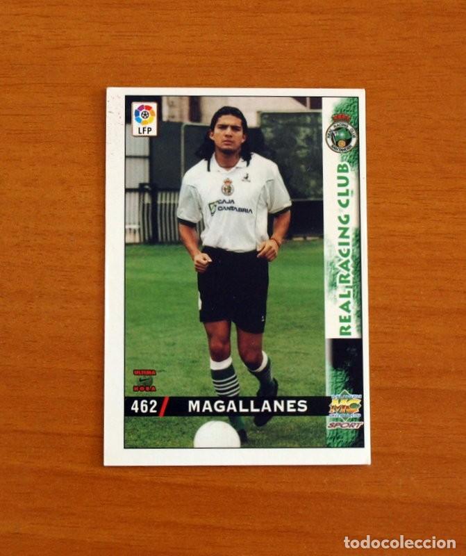 Fu&szlig;ball-Sticker: Racing de Santander -N&ordm; 462 Magallanes-&Uacute;ltima Hora -Mundicromo Las Fichas de la Liga 1998-1999-98-99