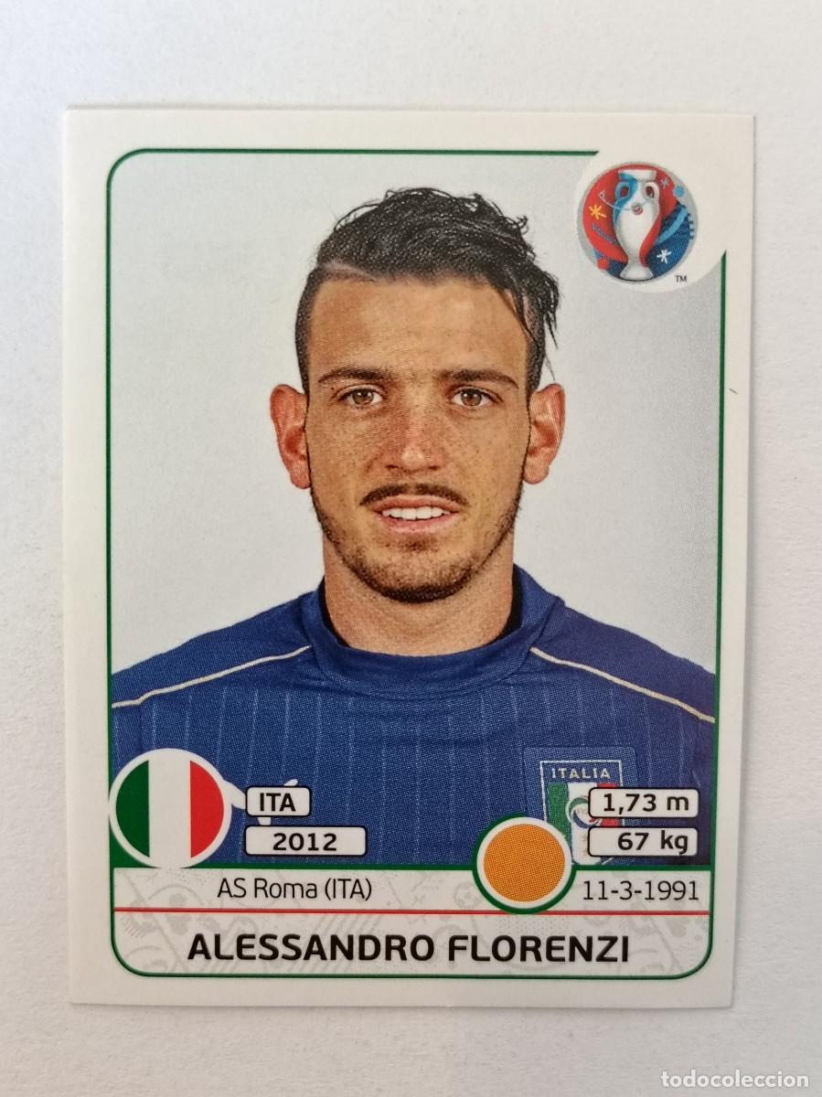 Cromos de F&uacute;tbol: #503 ALESSANDRO FLORENZI (ITALIA) EURO FRANCIA 2016 PANINI