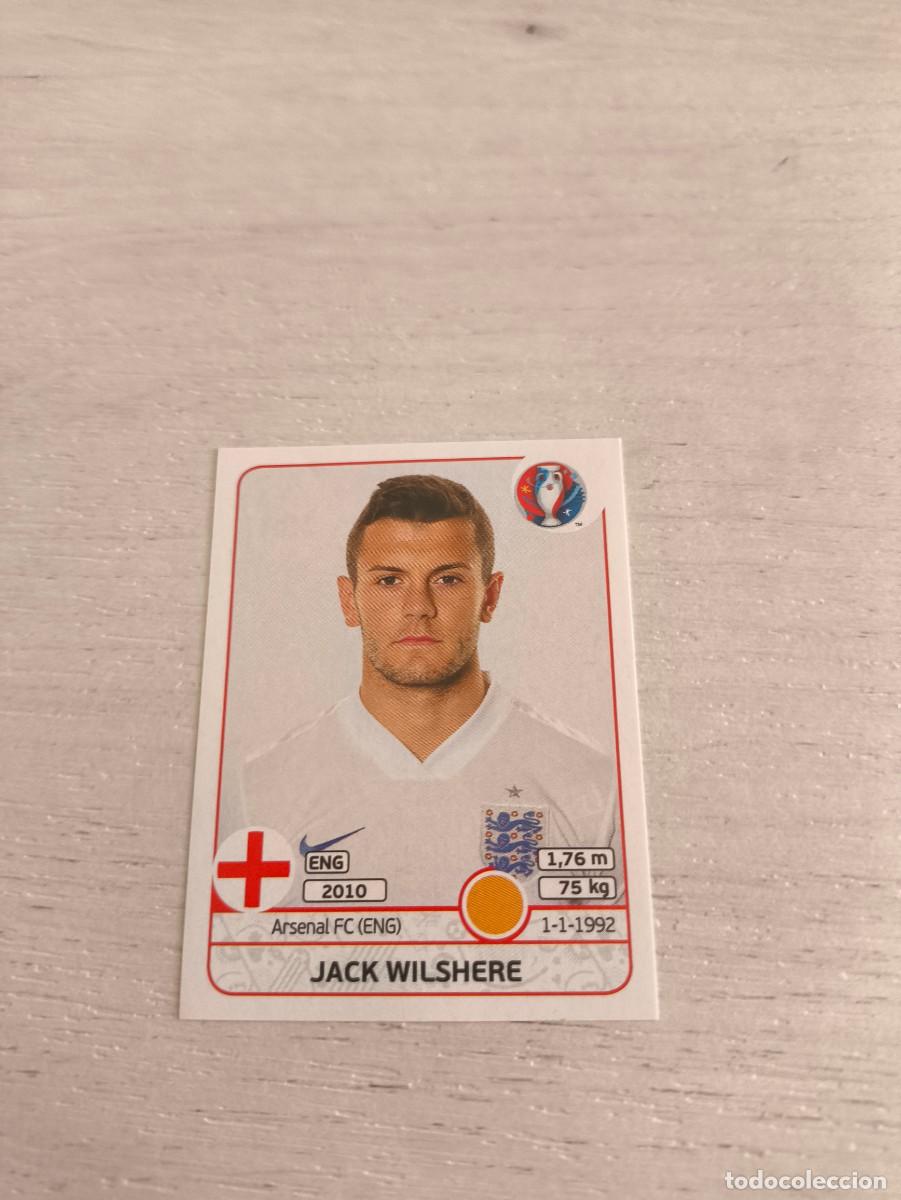 Cromos de F&uacute;tbol: 139 Jack Wilshere INGLATERRA PANINI EUROCOPA EURO FRANCIA 2016 NO LIGA ESTE