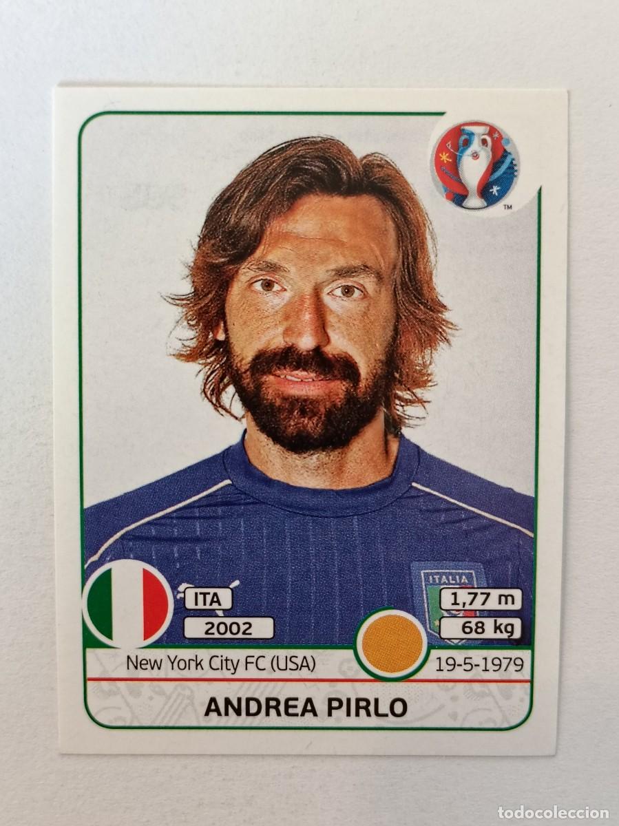 Cromos de F&uacute;tbol: #505 ANDREA PIRLO (ITALIA) EURO FRANCIA 2016 PANINI