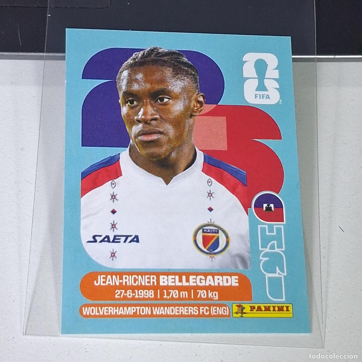 Cromos de F&uacute;tbol: A40 HAI 12 HAI12 JEAN RICNER BELLEGARDE HAITI HAI MUNDIAL FIFA WORLD CUP 2026 STICKER PANINI