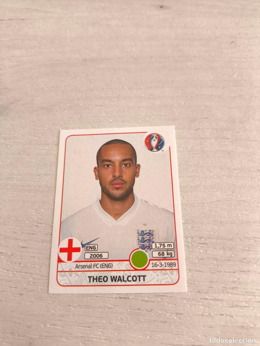 Cromos de F&uacute;tbol: 143 Theo Walcott INGLATERRA PANINI EUROCOPA EURO FRANCIA 2016 NO LIGA ESTE