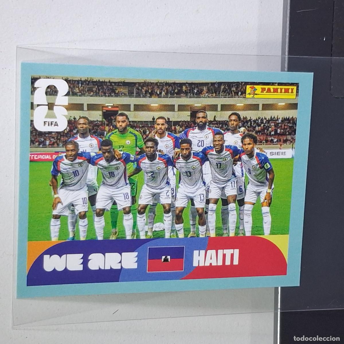 Cromos de F&uacute;tbol: A40 HAI 13 HAI13 PLANTILLA EQUIPO TEAM HAITI HAI MUNDIAL FIFA WORLD CUP 2026 STICKER PANINI