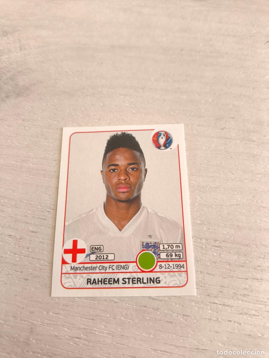 Figurine di Calcio: 144 Raheem Sterling INGLATERRA PANINI EUROCOPA EURO FRANCIA 2016 NO LIGA ESTE