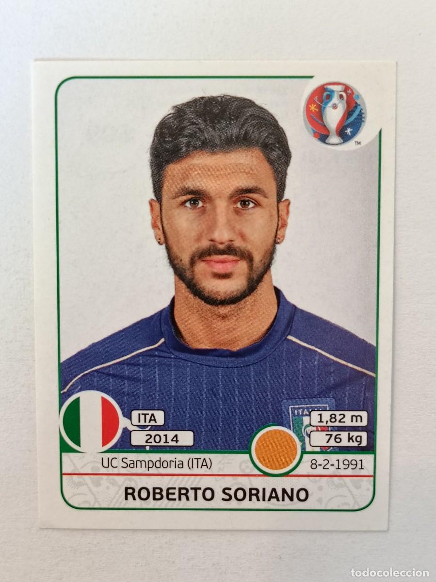 Figurine di Calcio: #509 ROBERTO SORIANO (ITALIA) EURO FRANCIA 2016 PANINI