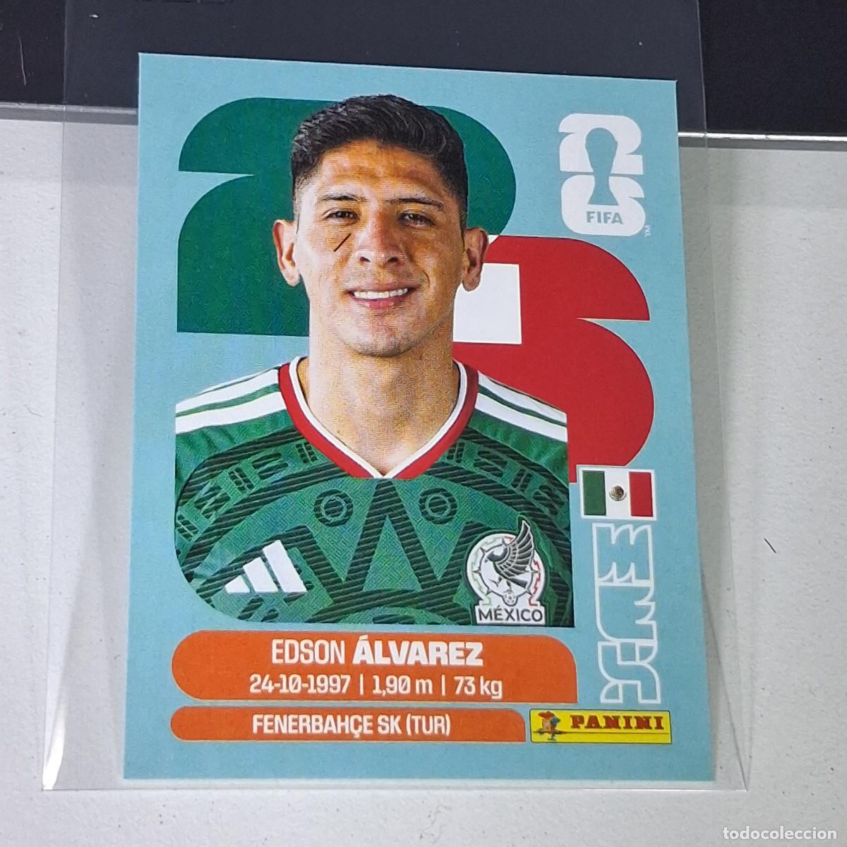 Figurine di Calcio: A40 MEX10 EDSON &Aacute;LVAREZ 10 M&Eacute;XICO MEX MUNDIAL FIFA WORLD CUP 2026 STICKER PANINI