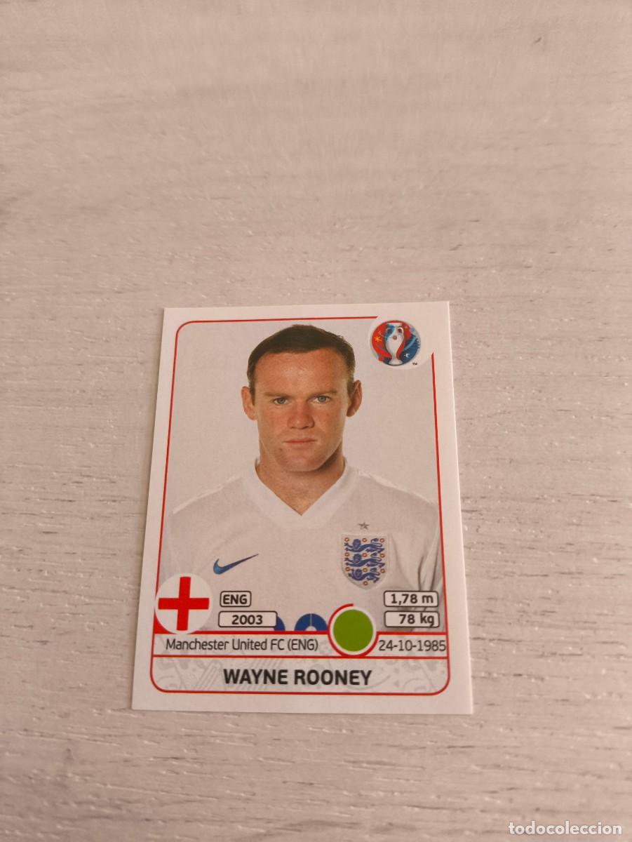 Figurine di Calcio: 145 Wayne Rooney INGLATERRA PANINI EUROCOPA EURO FRANCIA 2016 NO LIGA ESTE
