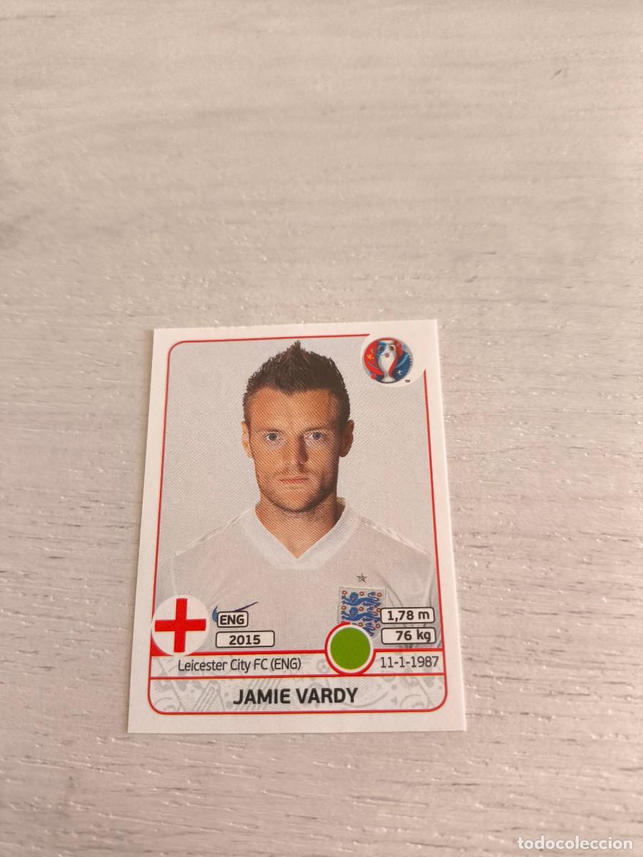 Figurine di Calcio: 147 Jamie Vardy INGLATERRA PANINI EUROCOPA EURO FRANCIA 2016 NO LIGA ESTE