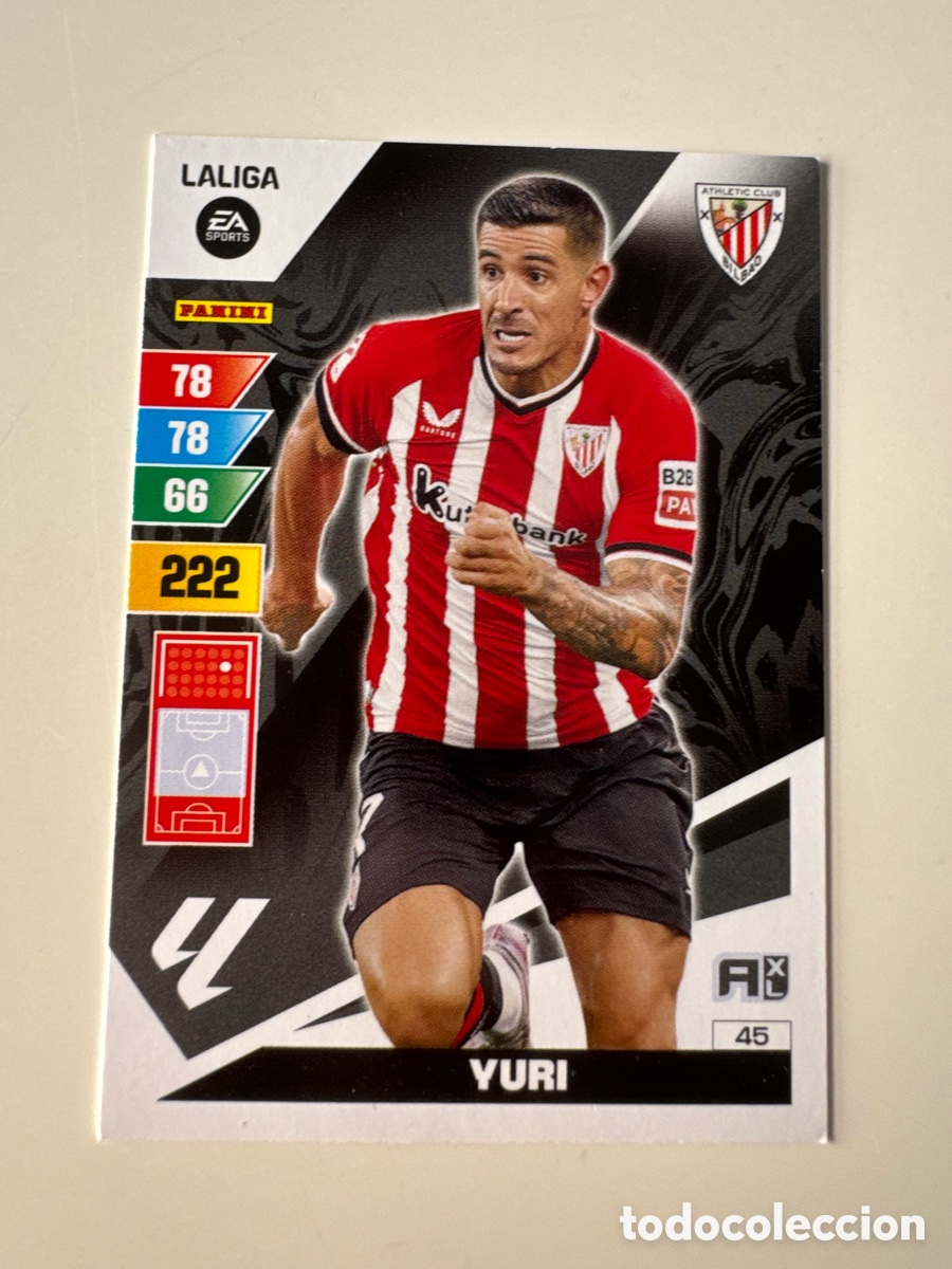 Figurine di Calcio: PANINI ADRENALYN XL La Liga 2023 2024 23 24 Yuri Berchiche Athletic Club N&ordm;45