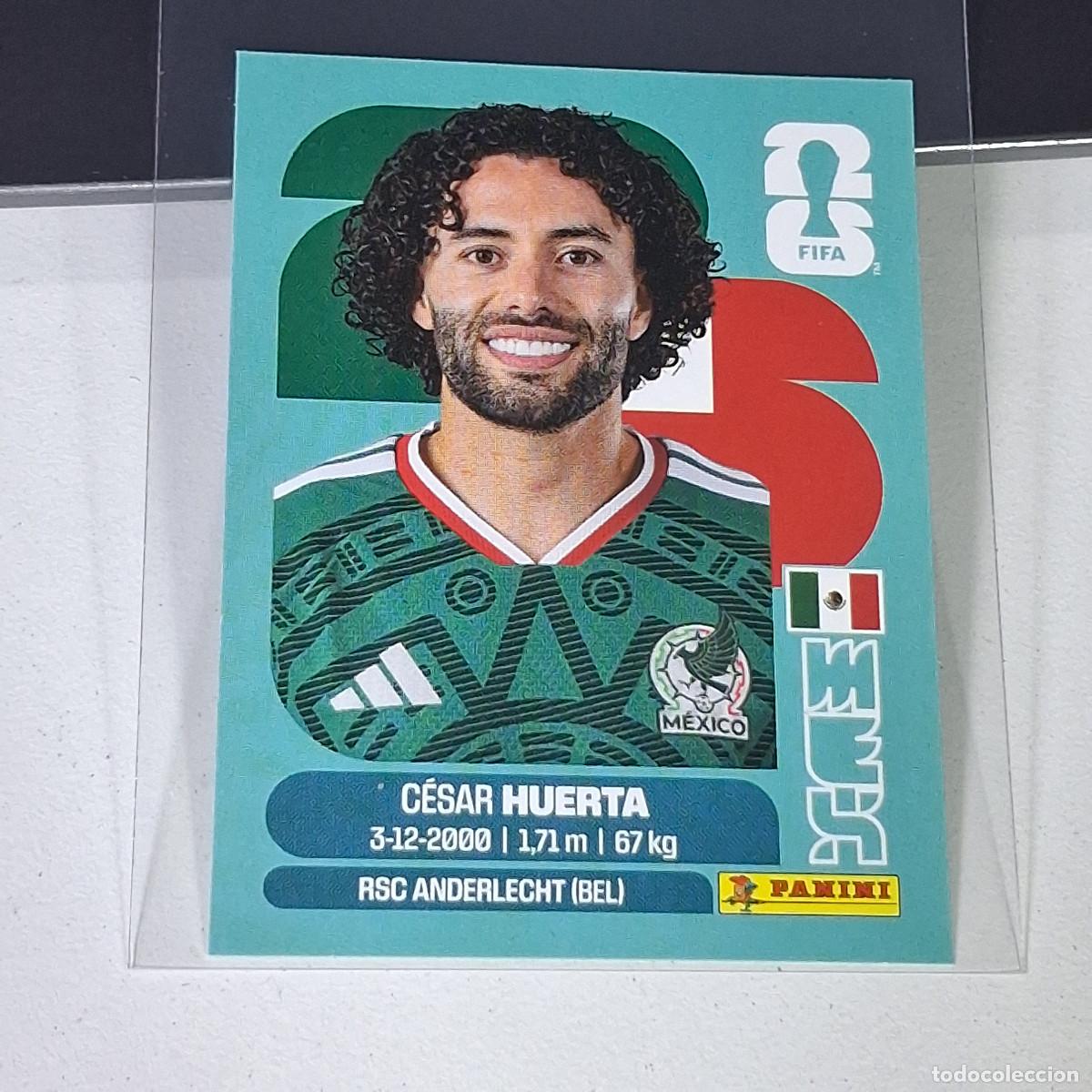 Figurine di Calcio: A40 MEX20 C&Eacute;SAR HUERTA 20 MUNDIAL FIFA WORLD CUP 2026 STICKER PANINI