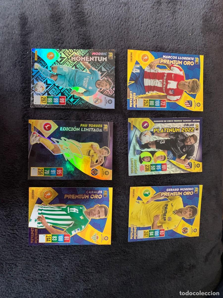 Cromos de F&uacute;tbol: Cromos futbol premium oro